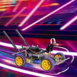 Autonomous Robot Car Kit with Deep Learning Vision & Ackermann Steering, Self-Driving Platform for Jetson Nano & Donkey Car (Blue/Yellow/Red) - cubertime