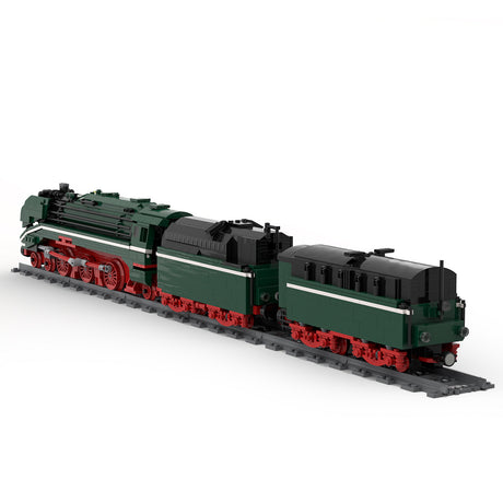 BR18 RC Vapor Train Style Innovative Assembly Building Block MOC Toy - cubertime