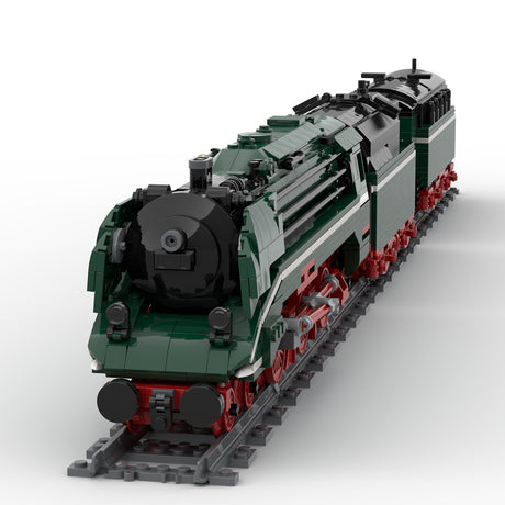 BR18 RC Vapor Train Style Innovative Assembly Building Block MOC Toy - cubertime