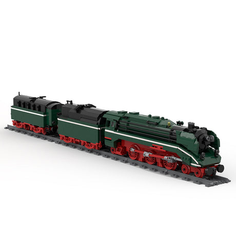 BR18 RC Vapor Train Style Innovative Assembly Building Block MOC Toy - cubertime