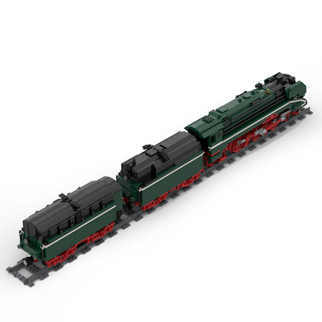 BR18 RC Vapor Train Style Innovative Assembly Building Block MOC Toy - cubertime