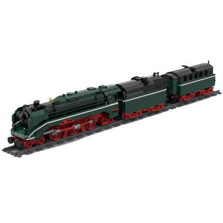 BR18 RC Vapor Train Style Innovative Assembly Building Block MOC Toy - cubertime