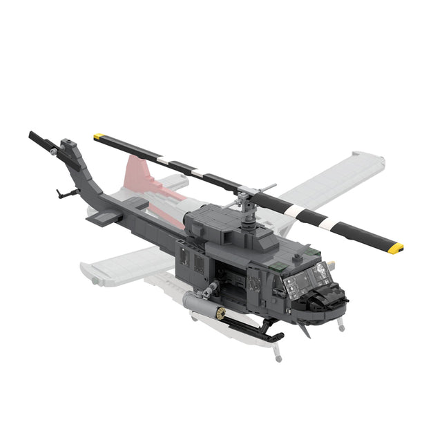Bell212 Assembly Model Building Blocks Set Creative Ornament - cubertime