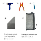 Building Block Tool Set, Brick Separator & Connector Removal Tools (Basic Version) - cubertime