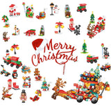Christmas Advent Calendar Blind Box Building Blocks Set (500+PCS) - cubertime
