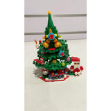 Christmas Advent Calendar Building Block Set, 3 Christmas Scenes with Tree, Gingerbread House & Village Display(864PCS) - cubertime