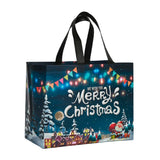 Christmas Non-Woven Holiday Tote Bag - cubertime