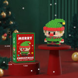 Christmas Series Mini Building Blocks Set - cubertime