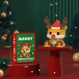 Christmas Series Mini Building Blocks Set - cubertime