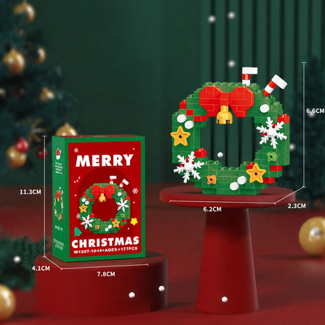Christmas Series Mini Building Blocks Set - cubertime