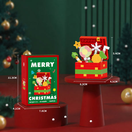 Christmas Series Mini Building Blocks Set - cubertime