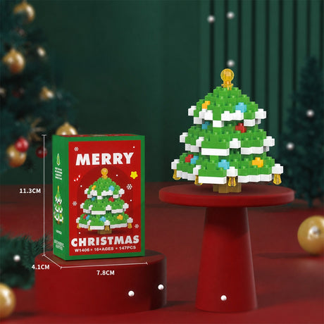 Christmas Series Mini Building Blocks Set - cubertime