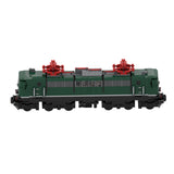 City Rail Transit Building Blocks, Classic German Vintage Electric Locomotive Train Model, Micro Scale Railway Display Construction Set (946PCS/Green/Heavy Haul) - CUBERTIME