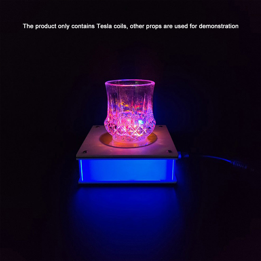 Coil for Isolated Electric Light Experimental Science and Technology Creative Gifts (Golden) - cubertime