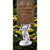 DIY Assembly Digital Microscope, STEM Science Microscope for Nature Exploration (Blue/Green/Gray/Purple)