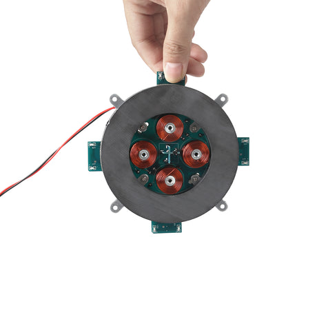 DIY Magnetic Levitation Module Magnetic Suspension Kit with LED Light (500g) - CUBERTIME