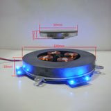 DIY Magnetic Levitation Module Magnetic Suspension Kit with LED Light (500g) - CUBERTIME