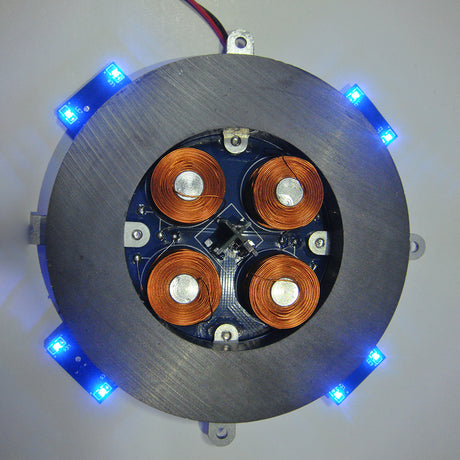 DIY Magnetic Levitation Module Magnetic Suspension Kit with LED Light (500g) - CUBERTIME