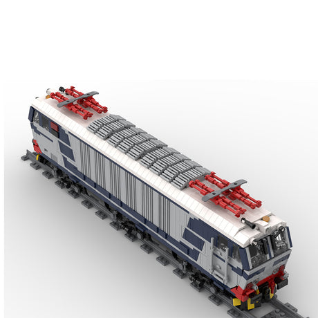 FS Class E.632 Italy Electric Locomotive Train Building Blocks Set(Static/1908PCS）- cubertime
