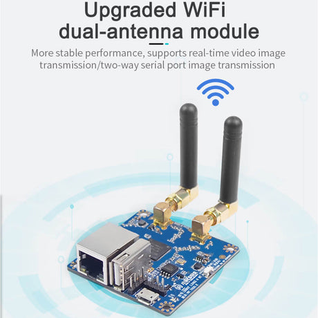 GFS Microcontroller Intelligent Robot Car Kit with WiFi & Bluetooth Connectivity, Video Transmission - Compatible with Arduino-UNO, Raspberry-Pi - cubertime