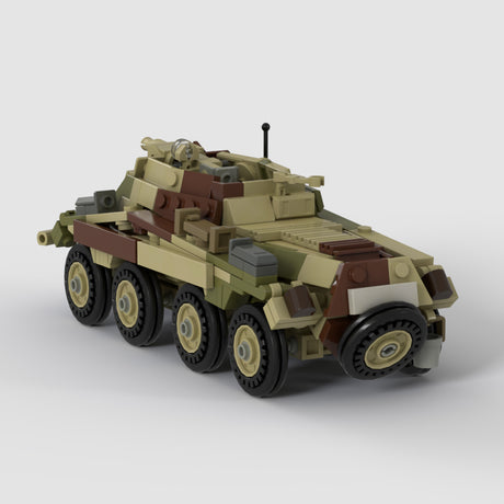 German Sd.Kfz. 234/3 Tank Building Blocks Set (452pcs) - cubertime
