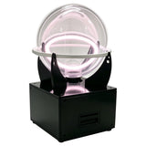 Glow Ring Reactor, Inert Gas Glow Sphere, High Frequency Energy Light Display, Desk Decoration Ion Globe (Krypton Gas/166mm) - cubertime