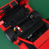 Italian Racing Sports Car Building Block Set, Classic Road Version Supercar Model Kit, Collectible Supercar Building Blocks (1697PCS)