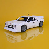 Italian Racing Sports Car Building Block Set, Classic Road Version Supercar Model Kit, Collectible Supercar Building Blocks (1697PCS)
