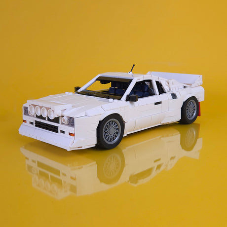 Italian Racing Sports Car Building Block Set, Classic Road Version Supercar Model Kit, Collectible Supercar Building Blocks (1697PCS)
