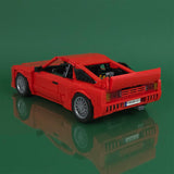 Italian Racing Sports Car Building Block Set, Classic Road Version Supercar Model Kit, Collectible Supercar Building Blocks (1697PCS)