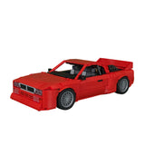 Italian Racing Sports Car Building Block Set, Classic Road Version Supercar Model Kit, Collectible Supercar Building Blocks (1697PCS)