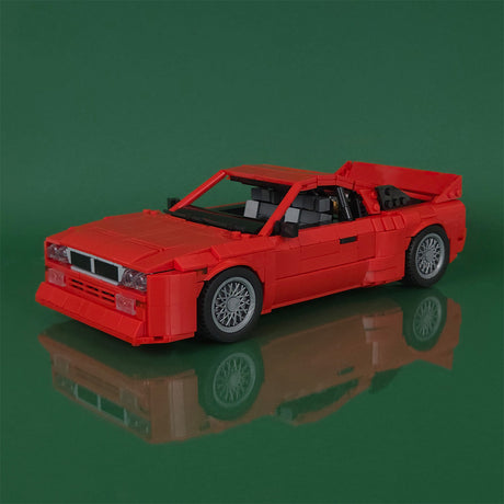 Italian Racing Sports Car Building Block Set, Classic Road Version Supercar Model Kit, Collectible Supercar Building Blocks (1697PCS)