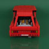 Italian Racing Sports Car Building Block Set, Classic Road Version Supercar Model Kit, Collectible Supercar Building Blocks (1697PCS)