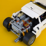 Italian Racing Sports Car Building Block Set, Classic Road Version Supercar Model Kit, Collectible Supercar Building Blocks (1697PCS)