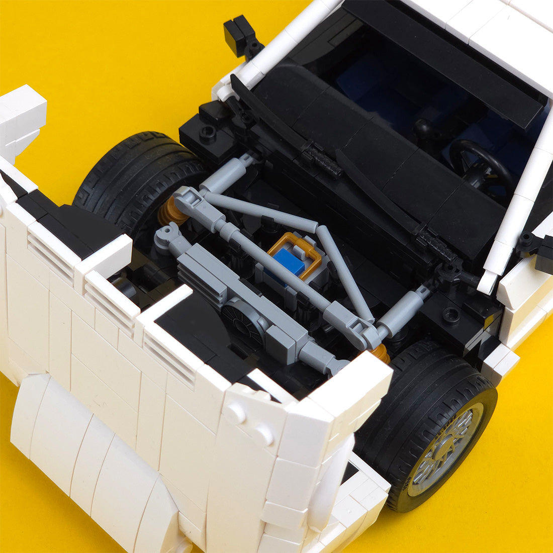 Italian Racing Sports Car Building Block Set, Classic Road Version Supercar Model Kit, Collectible Supercar Building Blocks (1697PCS)