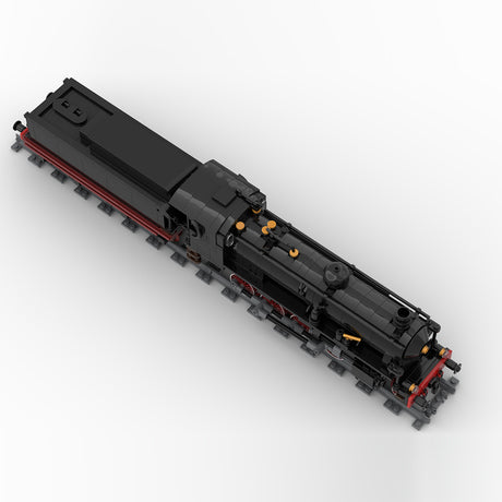 Italian Steam Locomotive Building Blocks Train Model - cubertime