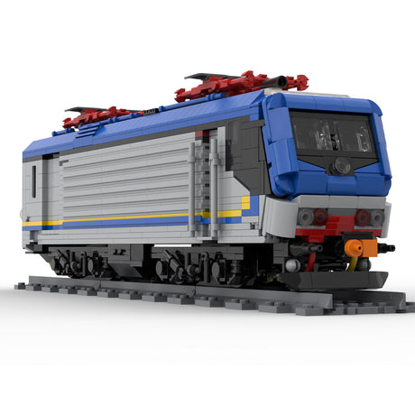 Italy FS Class E.464 Commuter Locomotive Building Blocks Set(Static Version/1181PCS）- cubertime