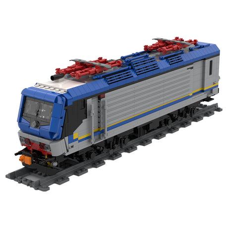Italy FS Class E.464 Commuter Locomotive Building Blocks Set(Static Version/1181PCS）- cubertime
