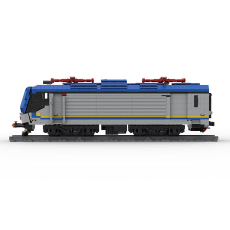 Italy FS Class E.464 Commuter Locomotive Building Blocks Set(Static Version/1181PCS）- cubertime