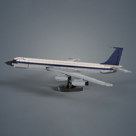MOC-105999 1/80 Scale American 707 Passenger Plane Building Blocks Set（1618PCS）- CUBERTIME