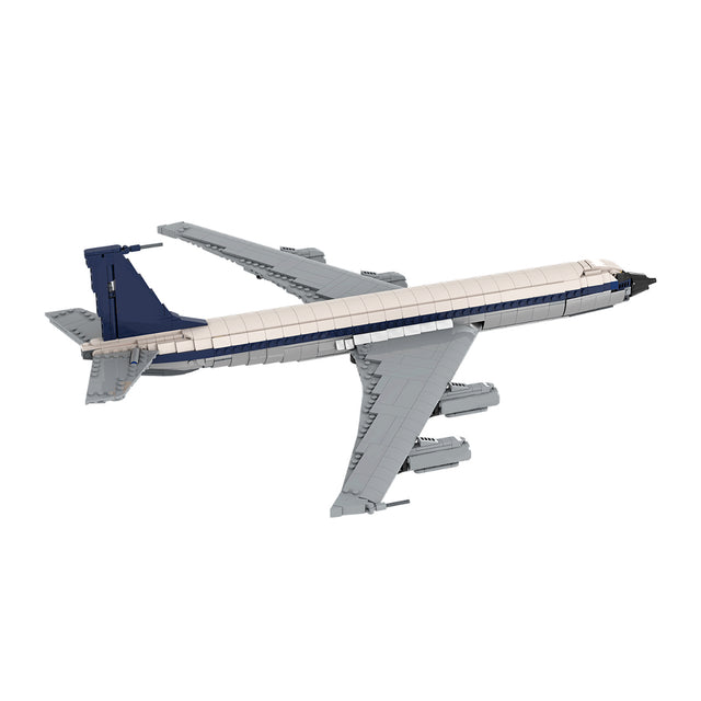 MOC-105999 1/80 Scale American 707 Passenger Plane Building Blocks Set（1618PCS）- CUBERTIME