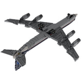 MOC-107665 1/80 Scale 707-Saha Airlines Jetliner Building Blocks Set (1559PCS) - cubertime