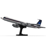 MOC-107665 1/80 Scale 707-Saha Airlines Jetliner Building Blocks Set (1559PCS) - cubertime