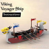 MOC-109507 Medieval Sailing Boat Model Building Blocks Set (201PCS) - cubertime