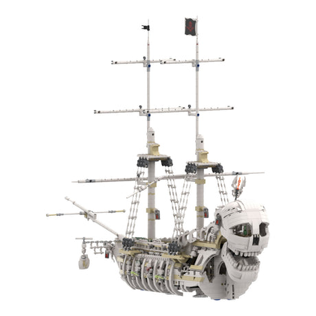MOC-110420 The Terrifying Charon's Chest Pirate Ship Building Blocks Set (2417PCS) - cubertime