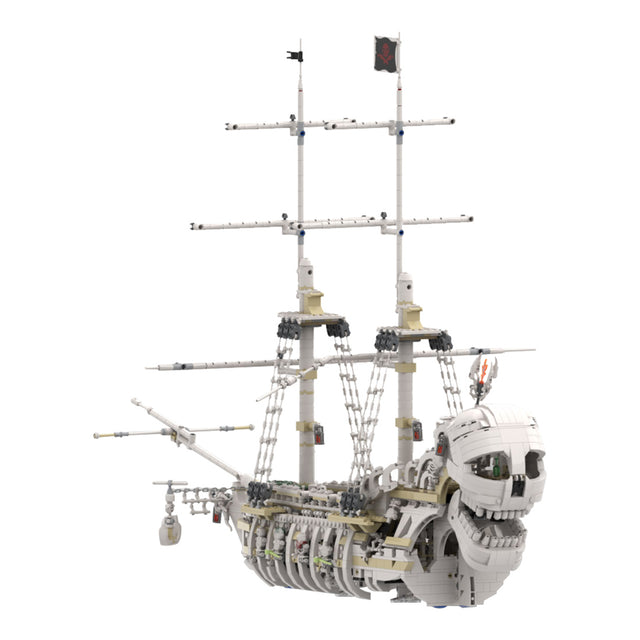 MOC-110420 The Terrifying Charon's Chest Pirate Ship Building Blocks Set (2417PCS) - cubertime