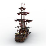 MOC-116561 Loup de Mer Pirate Ship Building Blocks Set (1089PCS) - cubertime