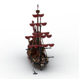 MOC-116561 Loup de Mer Pirate Ship Building Blocks Set (1089PCS) - cubertime