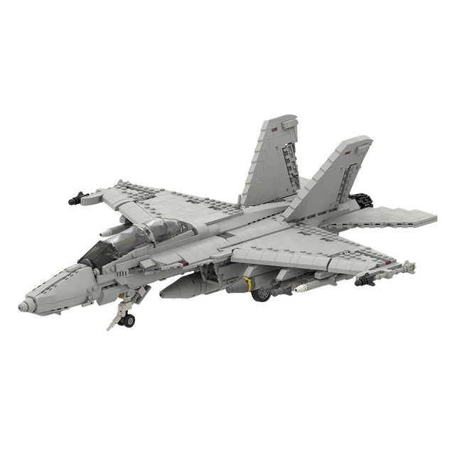 MOC-119063 F/A-18E SUPER HORNET Military Building Blocks Set(1483PCS) - cubertime