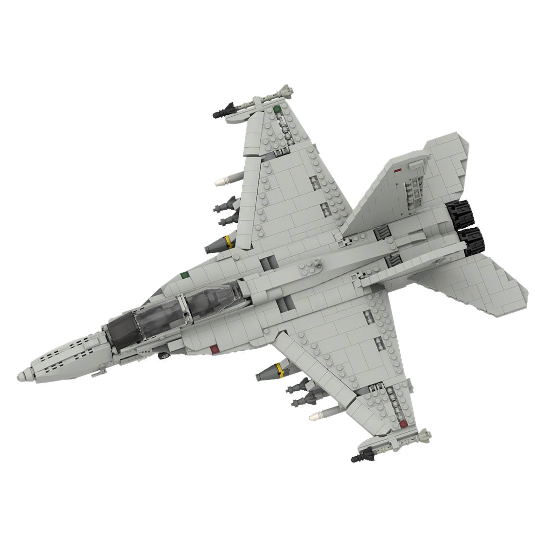 MOC-119063 F/A-18E SUPER HORNET Military Building Blocks Set(1483PCS) - cubertime